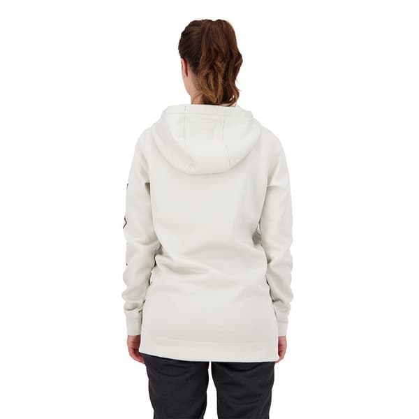 Burton Pitkä Full Zip -huppari Oak Valkoinen XS Nainen