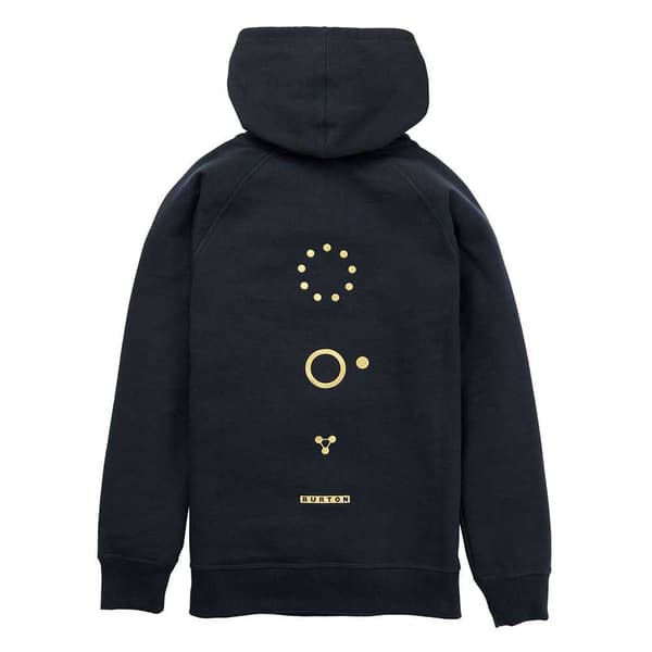 Burton Hættetrøje Family Tree 24 Pullover Sort S Kvinde