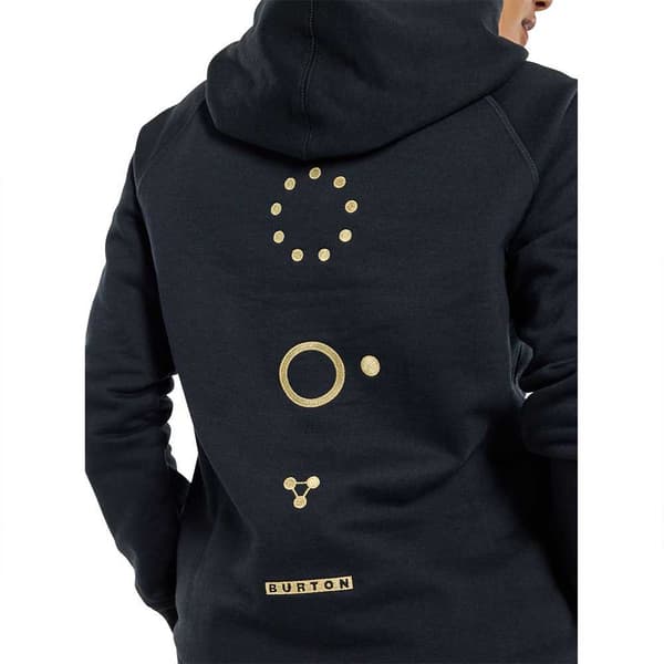 Burton Hættetrøje Family Tree 24 Pullover Sort S Kvinde