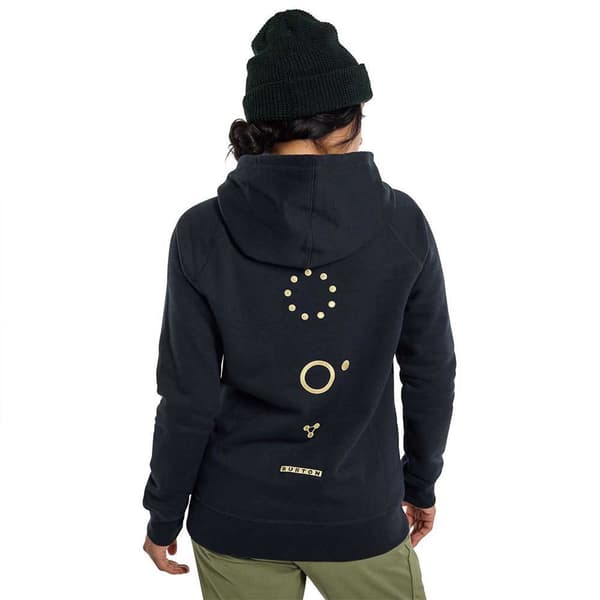 Burton Hættetrøje Family Tree 24 Pullover Sort S Kvinde