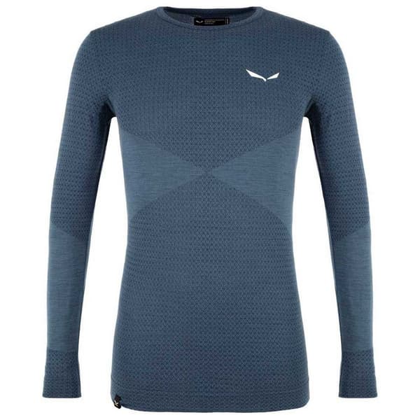 Salewa Långärmad T-shirt Zebru Responsive Blå S Man