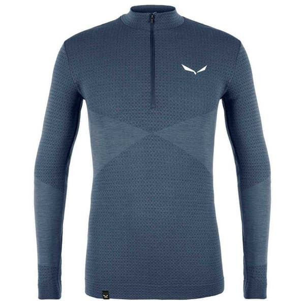Salewa Långärmad T-shirt Zebru Responsive Blå XL Man