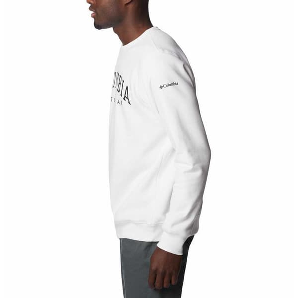 Columbia Sweatshirt Logo Crew Hvid M Mand