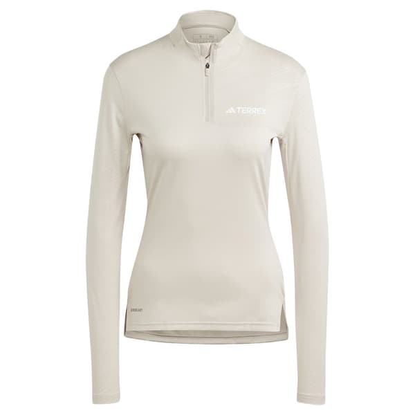 Adidas Langærmet T-shirt Terrex Multi Beige XS Kvinde