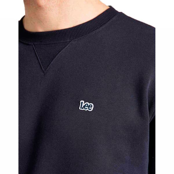 Lee Tröja Plain Crew Svart L / Regular Man
