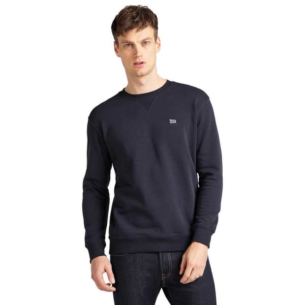 Lee Tröja Plain Crew Svart L / Regular Man