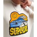 Miniatyrbild 3 av 5: Superdry Tröja Vintage Travel Sticker Vit M Man