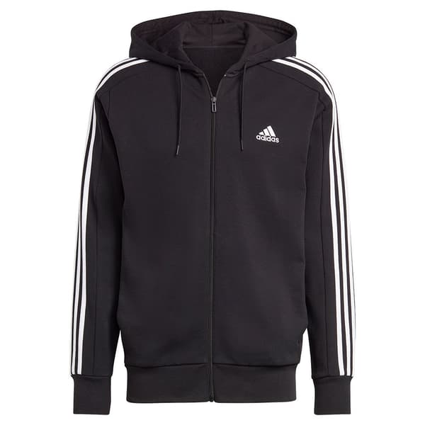 Adidas Sportswear Sweatshirt Med Full Dragkedja 3s Ft Svart M / Regular Man