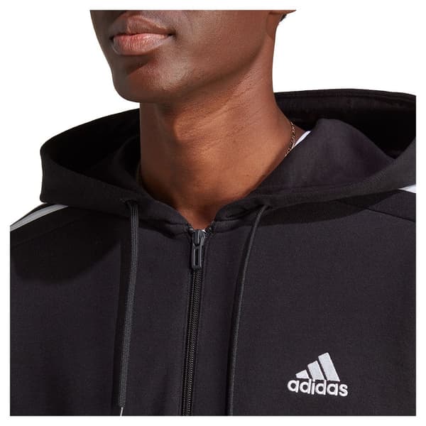 Adidas Sportswear Sweatshirt Med Full Dragkedja 3s Ft Svart M / Regular Man