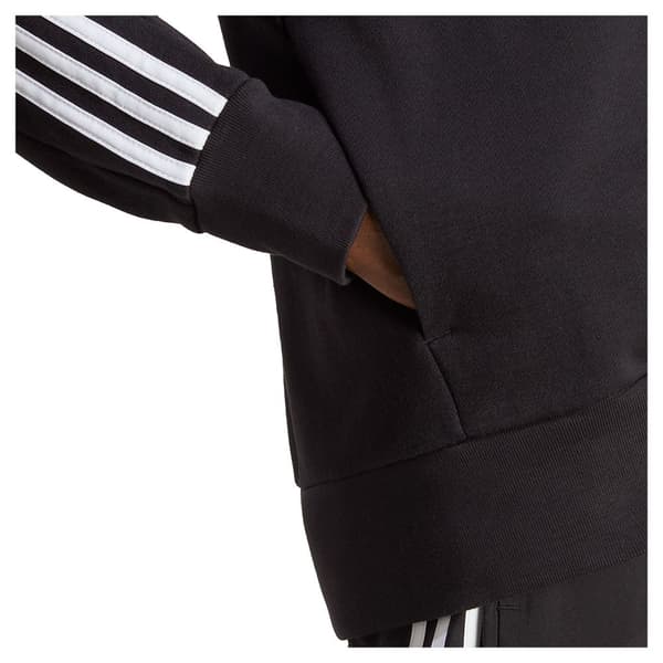 Adidas Sportswear Sweatshirt Med Full Dragkedja 3s Ft Svart M / Regular Man