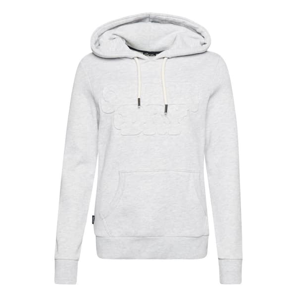 Superdry Luvtröja Vintage Cooper Emboss Grå S Kvinna