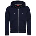 Miniatyrbild 3 av 4: Superdry Sweatshirt Med Full Dragkedja Essential Logo Blå L Man