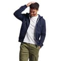 Miniatyrbild 1 av 4: Superdry Sweatshirt Med Full Dragkedja Essential Logo Blå L Man