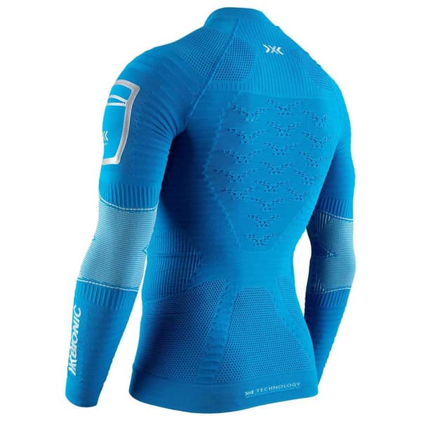 X-bionic Langærmet T-shirt Effektor 4.0 Trail Blå M Mand