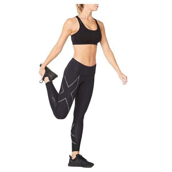 2xu Kompressionstights Light Speed Mid Rise Svart XL / Regular Kvinna