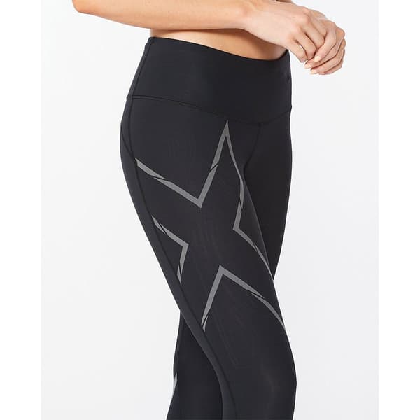 2xu Kompressionstights Light Speed Mid Rise Svart XL / Regular Kvinna