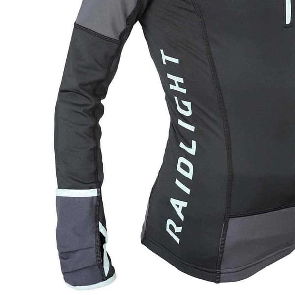 Raidlight Langærmet T-shirt Wintertrail Sort L Kvinde