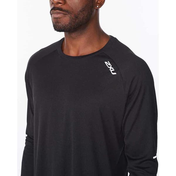 2xu Langærmet T-shirt Aero Sort XL Mand