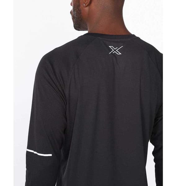 2xu Langærmet T-shirt Aero Sort XL Mand