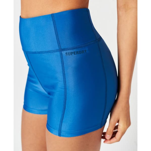 Superdry Shortsit Multi Sport Tight Sininen XL Nainen