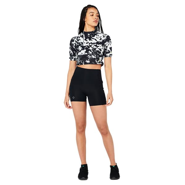 Superdry Shortsit Run Tight Musta XL Nainen