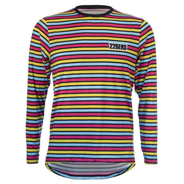 226ers Långärmad T-shirt Hydrazero Stripes Röd S Man