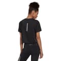 Miniatyrbillede 2 af 5: Adidas Kortærmet T-shirt Fast Crop Sort S Kvinde