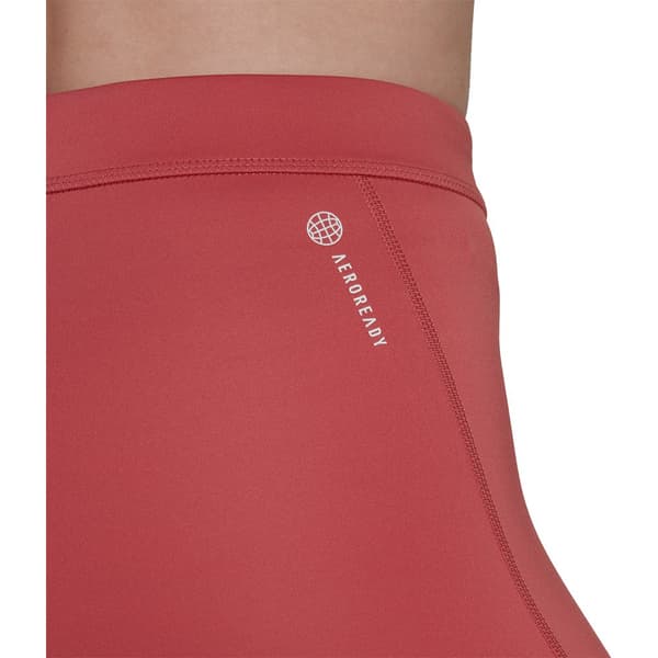 Adidas Strumpbyxor Run Icons 7/8s Röd M Kvinna