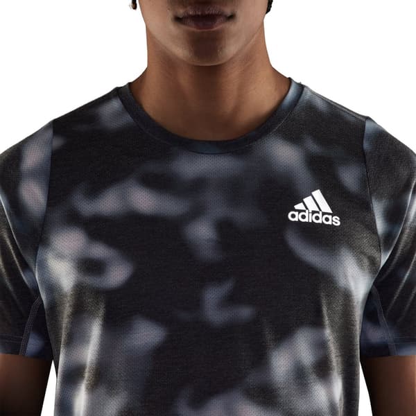 Adidas Lyhythihainen T-paita Run Icons Aop Monivärinen M Mies