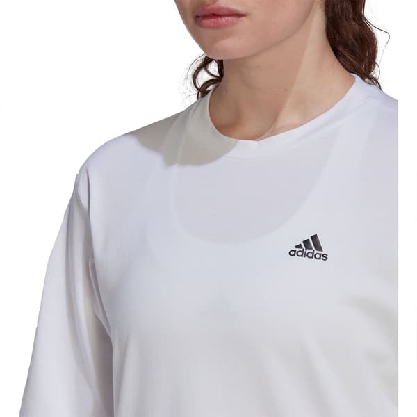 Adidas Kortärmad T-shirt Run Icons Made With Nature Vit M Kvinna