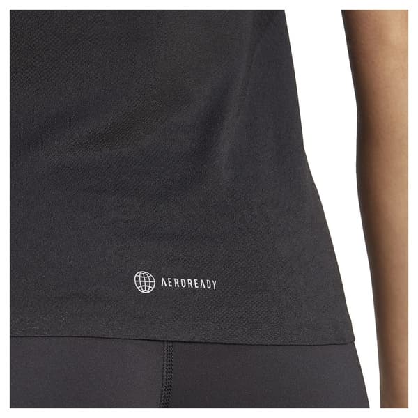 Adidas Kortærmet T-shirt Adizero Sort M Kvinde