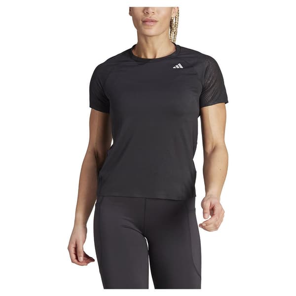 Adidas Kortærmet T-shirt Adizero Sort M Kvinde