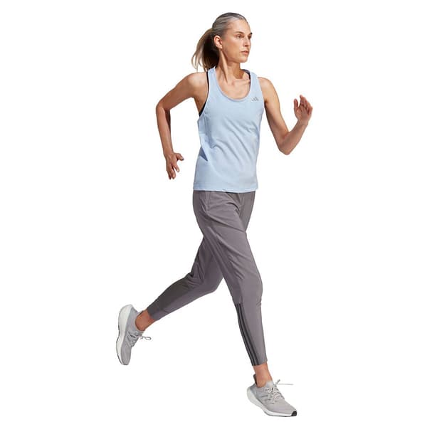 Adidas Ärmlös T-shirt Fast Blå M Kvinna
