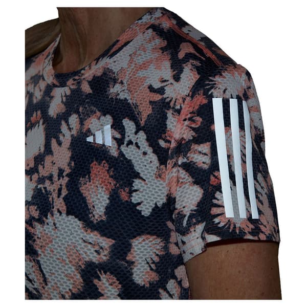 Adidas Kortärmad T-shirt Own The Run Cooler Blå S Kvinna