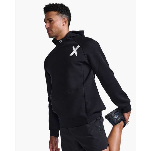 2xu Hættetrøje Motion Sort L Mand