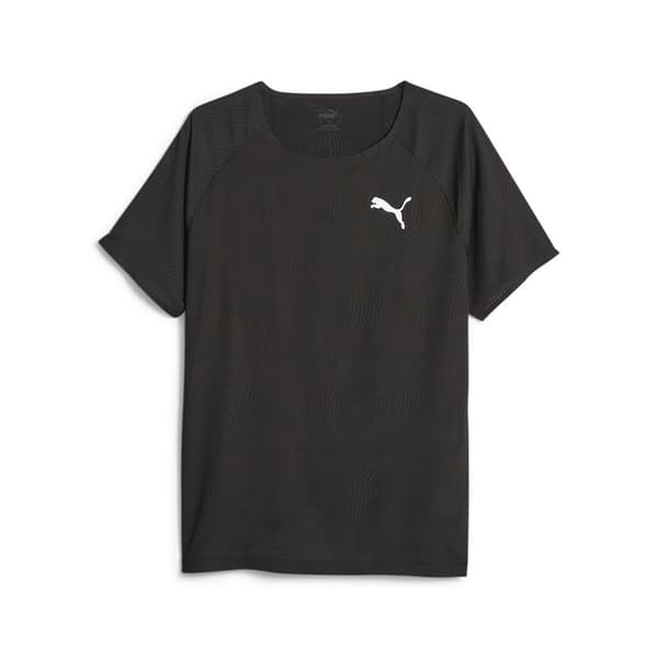 Puma Kortärmad T-shirt Run Ultraspun Svart XL Man