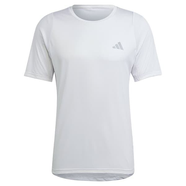 Adidas Lyhythihainen T-paita Run Icons 3 Stripes Valkoinen XL Mies
