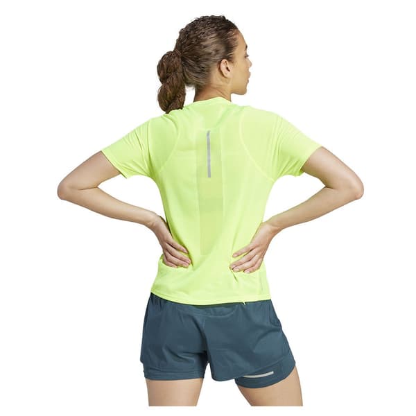 Adidas Kortærmet T-shirt Ultimate Knit Gul XS Kvinde