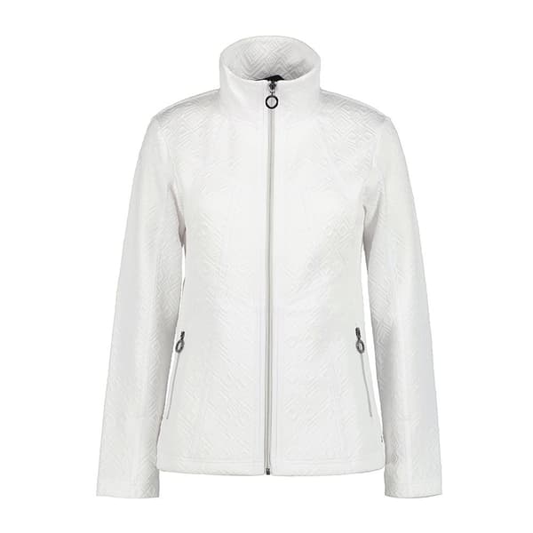 Luhta Sweatshirt Med Full Dragkedja Lokka L Vit XS Kvinna