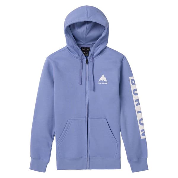 Burton Sweatshirt Med Full Dragkedja Elite Blå S Man