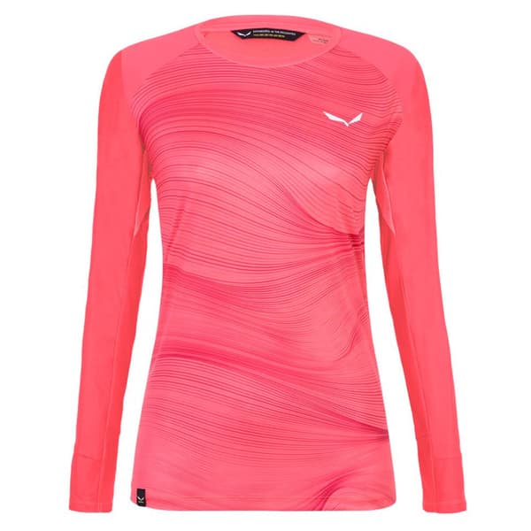 Salewa Långärmad T-shirt Seceda Sryton Röd XS Kvinna