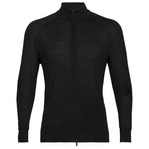 Icebreaker Huppari Zone Knit Zip Musta M Mies