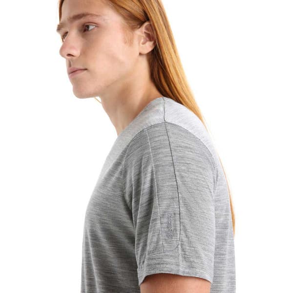 Icebreaker Kortärmad T-shirt Zoneknit™ Grå M Man