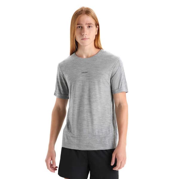 Icebreaker Lyhythihainen T-paita Zoneknit™ Harmaa XL Mies