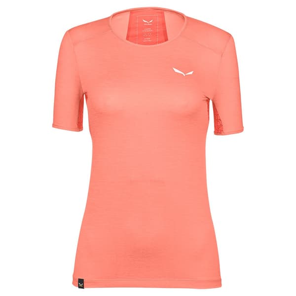 Salewa Kortärmad T-shirt Puez Graphic 2 Dryton Rosa S Kvinna