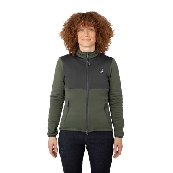 Wildcountry Sweatshirt Med Full Dragkedja Stamina Grönt M Kvinna