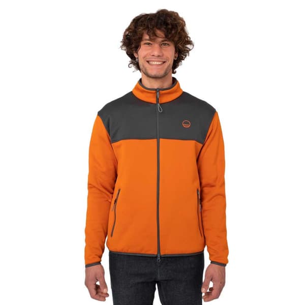 Wildcountry Sweatshirt Med Full Dragkedja Stamina Orange L Man