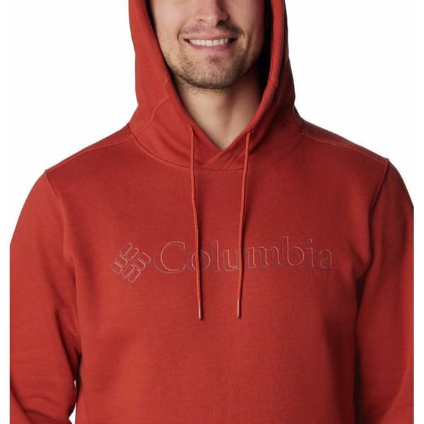 Columbia Hættetrøje Csc Basic Logo Rød M Mand
