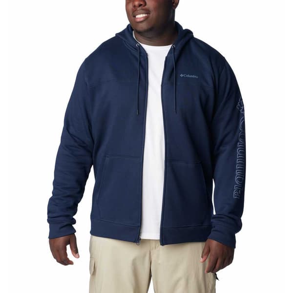 Columbia Sweatshirt Med Fuld Lynlås 1889164 Blå M Mand