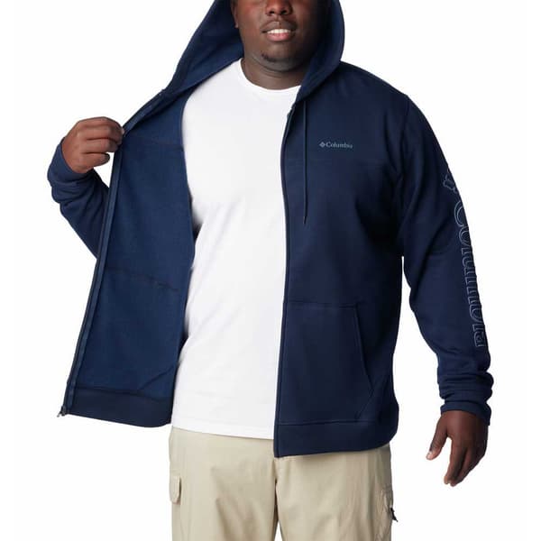 Columbia Sweatshirt Med Fuld Lynlås 1889164 Blå M Mand